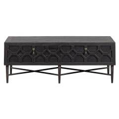 CAFE TABLE HEXA BLACK 120 - CAFE, SIDE TABLES